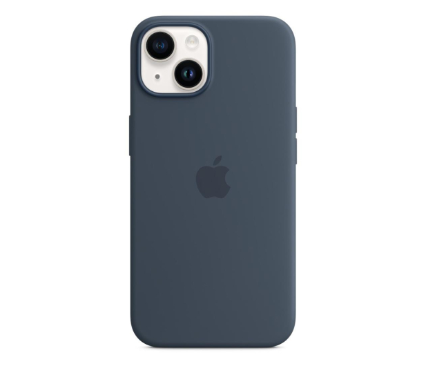 APPLE do iPhone 14 Silicone Case with MagSafe - Storm Blue - 1070981 - zdjęcie